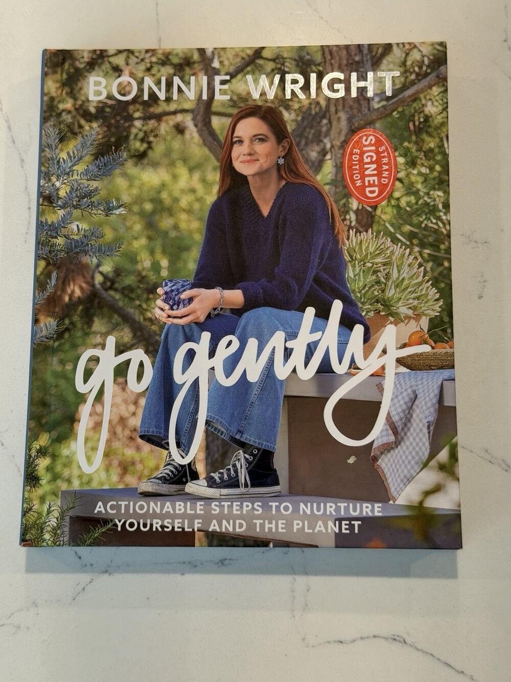 Bonnie Wright SIGNED Go Gently Book Signed Autographed Harry Potter #5